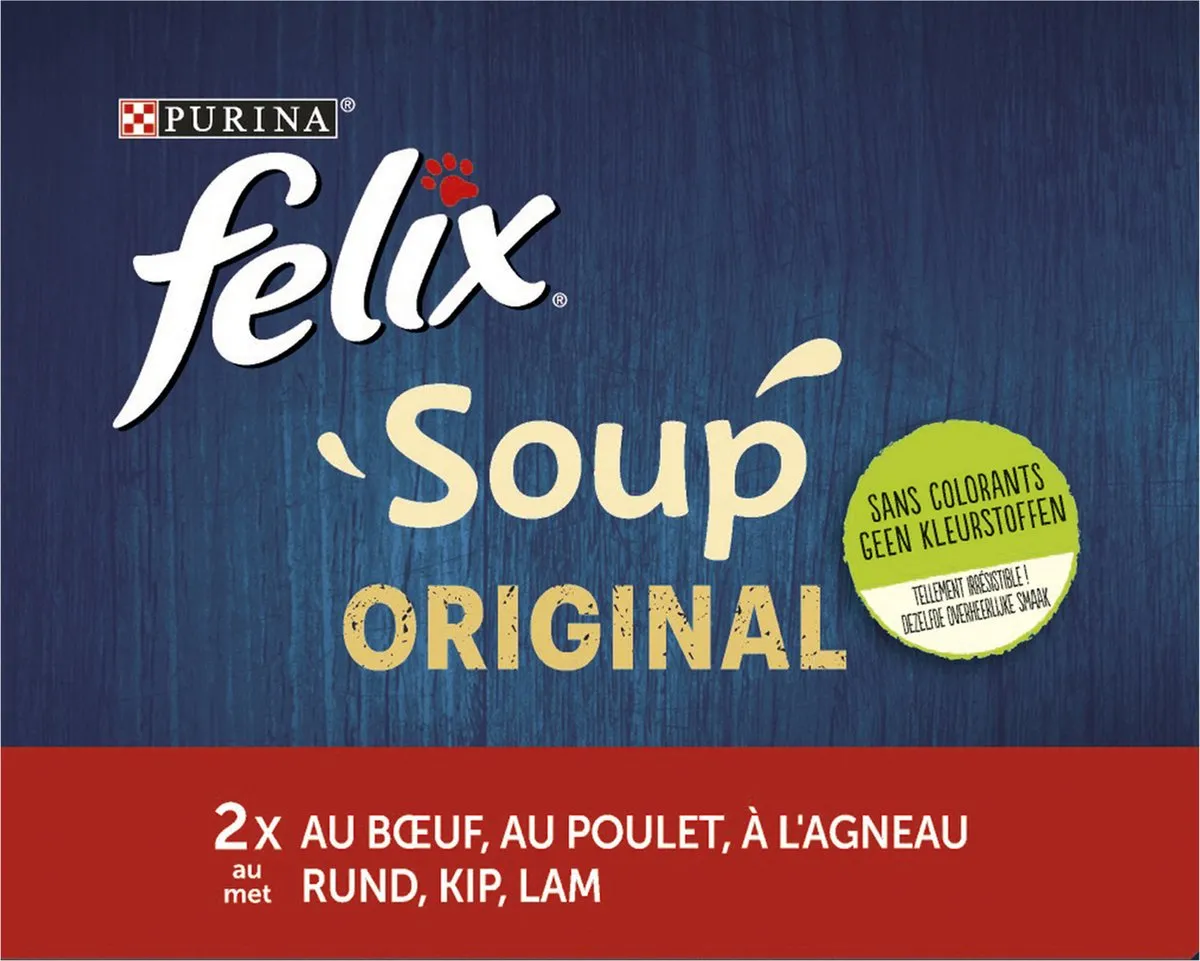 Felix Kattenvoer 6x48g - Rund Kip Lam