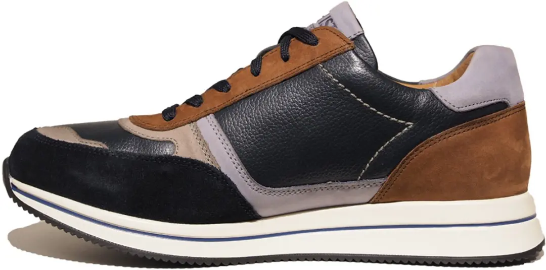 Heren Veterschoenen Mephisto Gilford Blue Blauw - Maat 42 - afbeelding 3 van 6