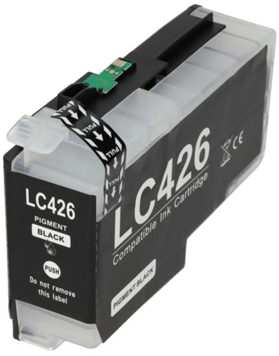 PrintAbout LC-426BK Inktcartridge - Zwart - 3300 pagina's