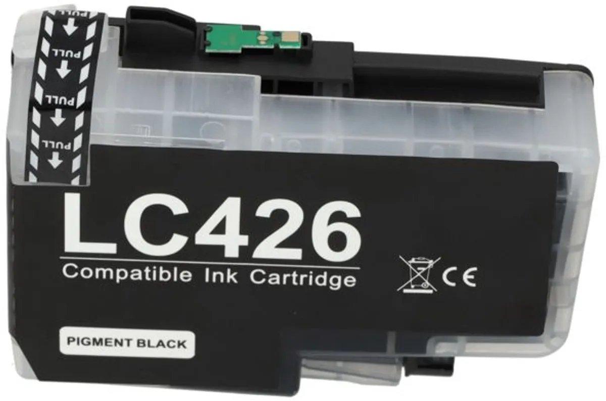 PrintAbout LC-426BK Inktcartridge - Zwart - 3300 pagina's