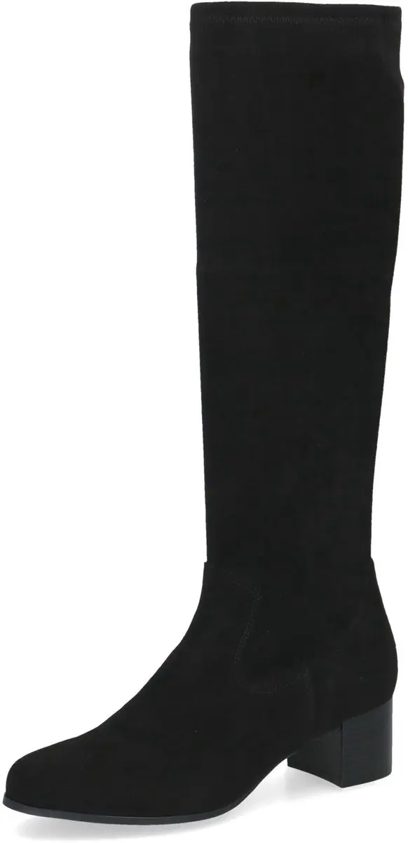 Caprice 9-9-25507-47 044 Lange Laarzen Zwart Stretch Dames - Zwart - 37 - afbeelding 3 van 6