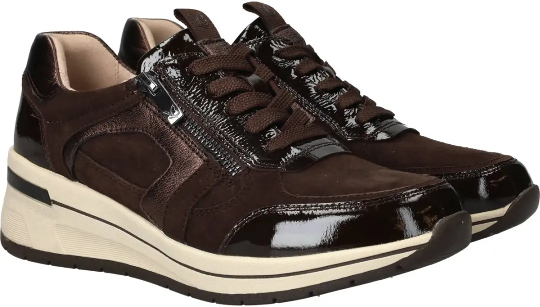 Caprice Sneakers - Dames - Bruin - Maat:40 - afbeelding 3 van 6