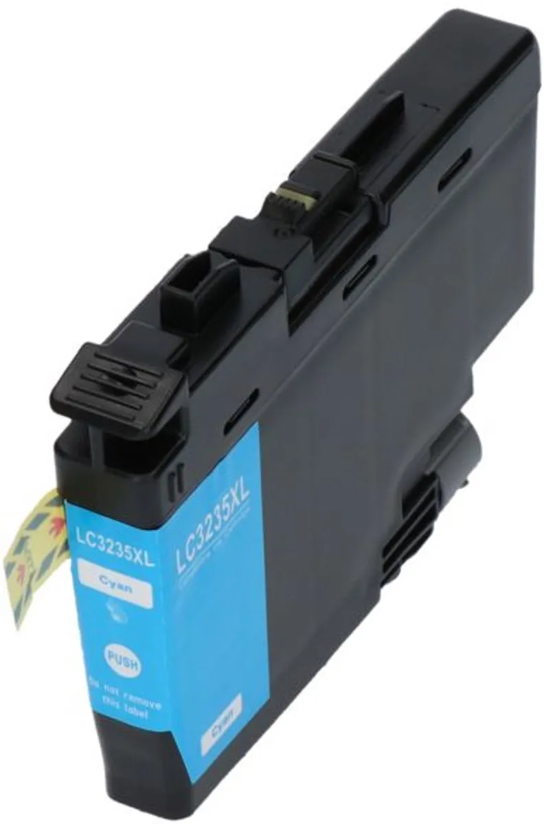 PrintAbout Huismerk LC-3233C Inktcartridge Cyaan - 5500 Pagina's