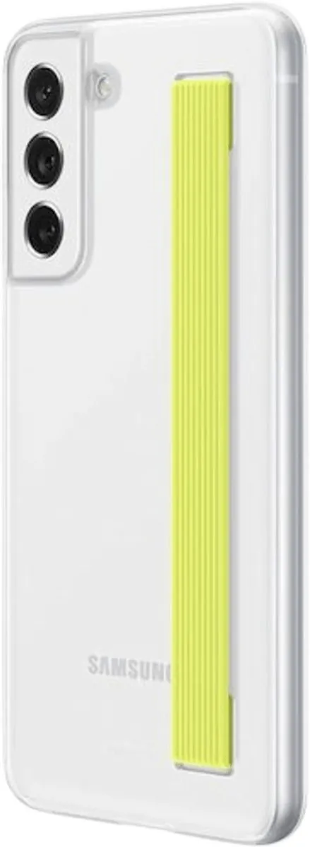 Samsung Slim Strap Hoesje Galaxy S21 FE - Wit - EF-XG990CWEGWW
