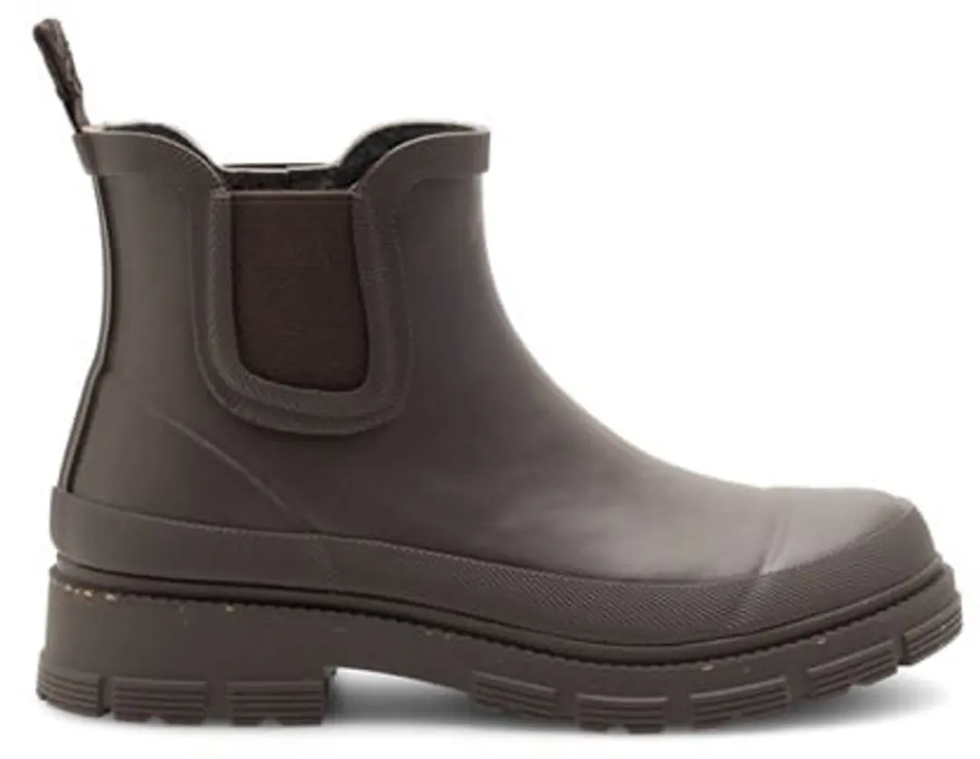 Woden Liv Warm Waterproof boots donkerbruin