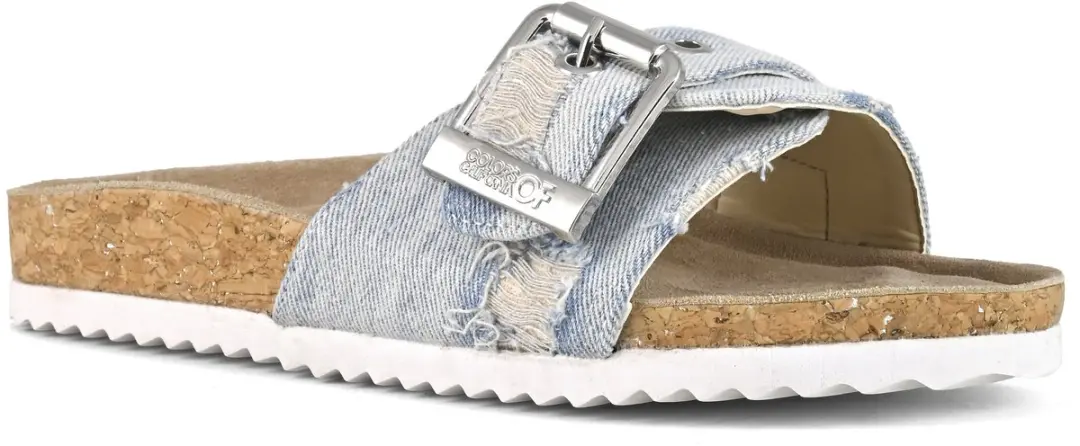 Colors of California Sandalen lichtblauw Denim