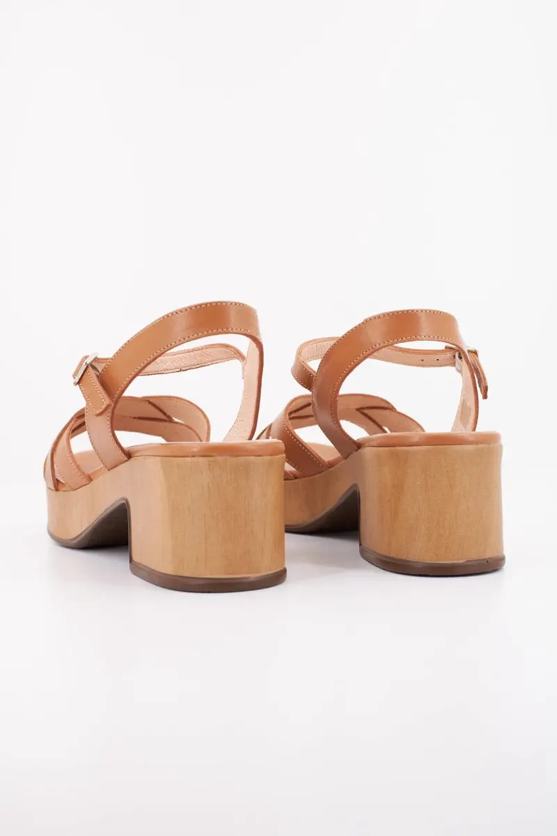 Wonders Miercoles 60 Hakken Sandalen Oranje EU 41 Vrouw