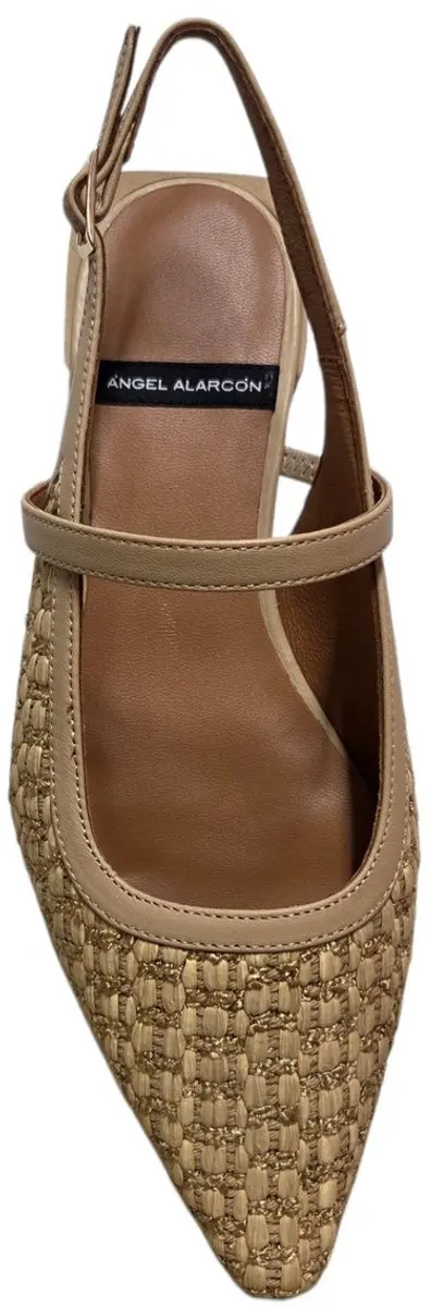 Angel Alarcon Imelda Slingbacks 26002 530B - Beige - afbeelding 2 van 4