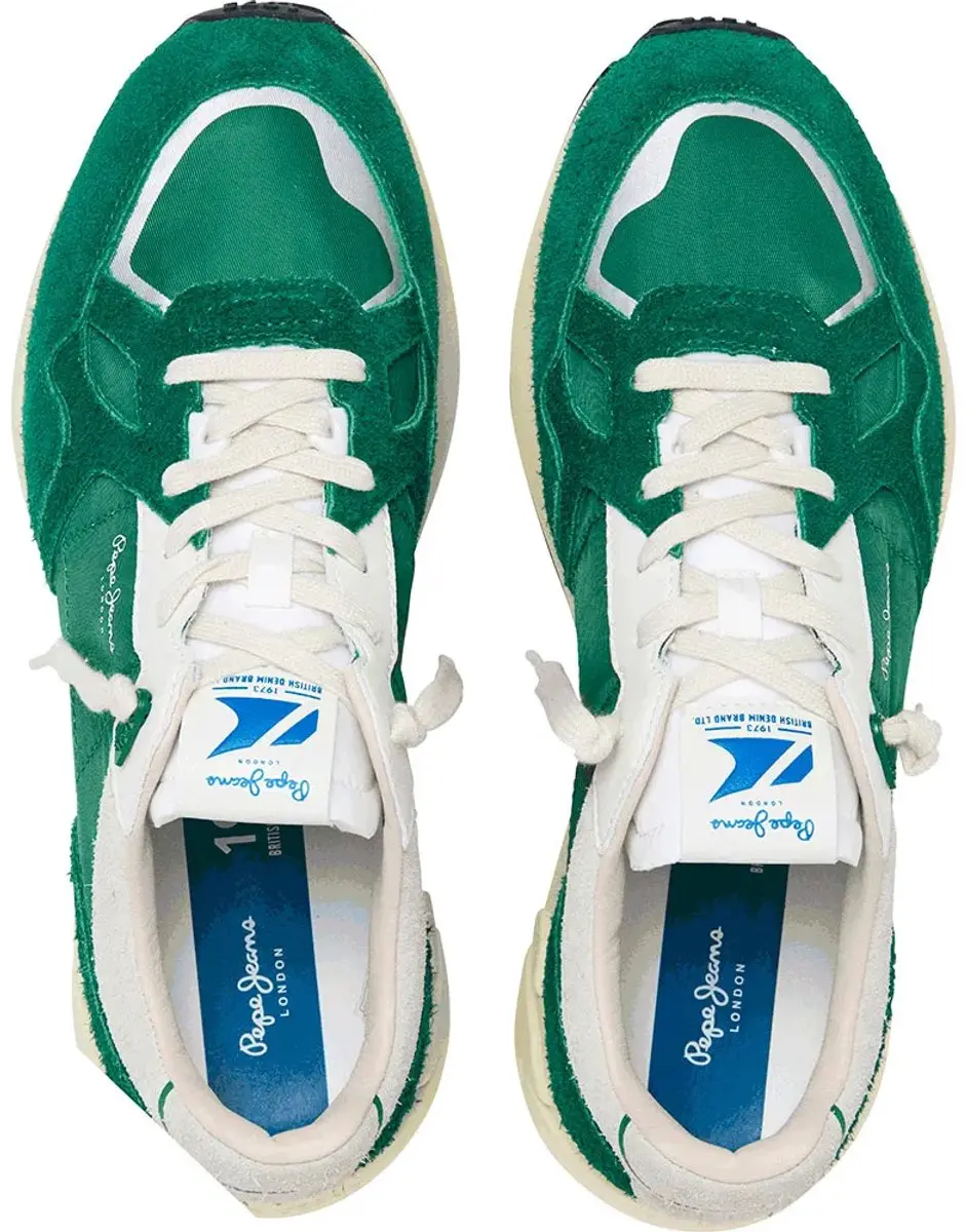 Pepe Jeans Marlon Divided Schoenen Groen EU 43 Man - afbeelding 3 van 4