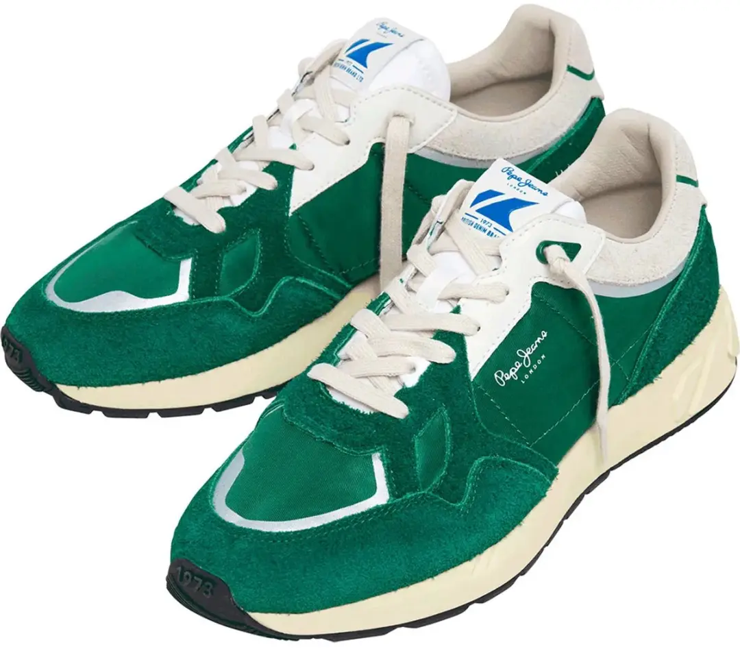 Pepe Jeans Marlon Divided Schoenen Groen EU 43 Man - afbeelding 4 van 4