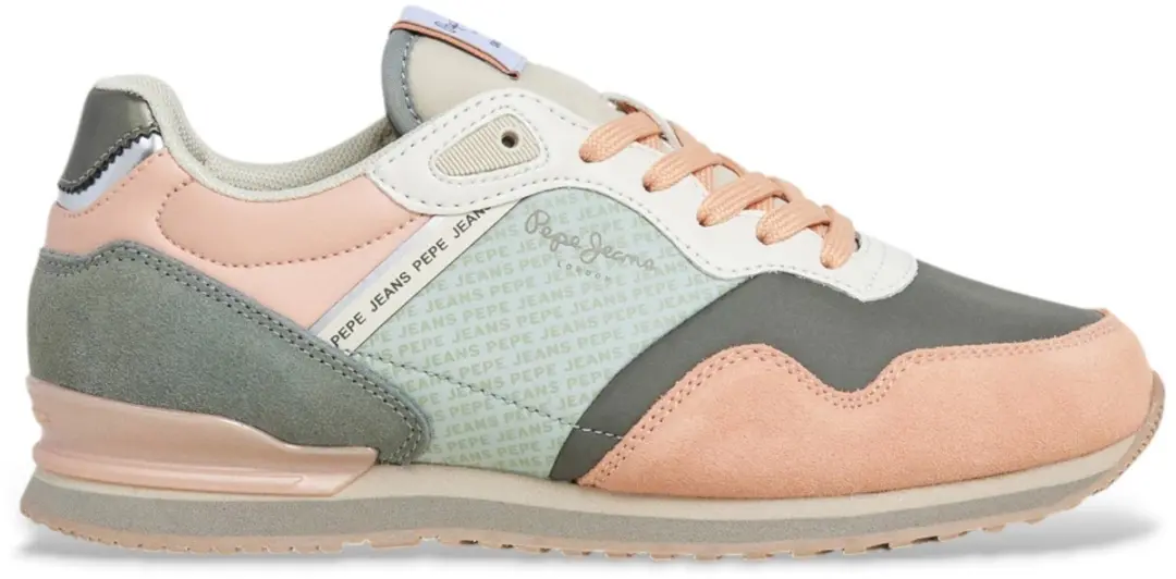 Pepe Jeans Leren sneakers Londen Jelly
