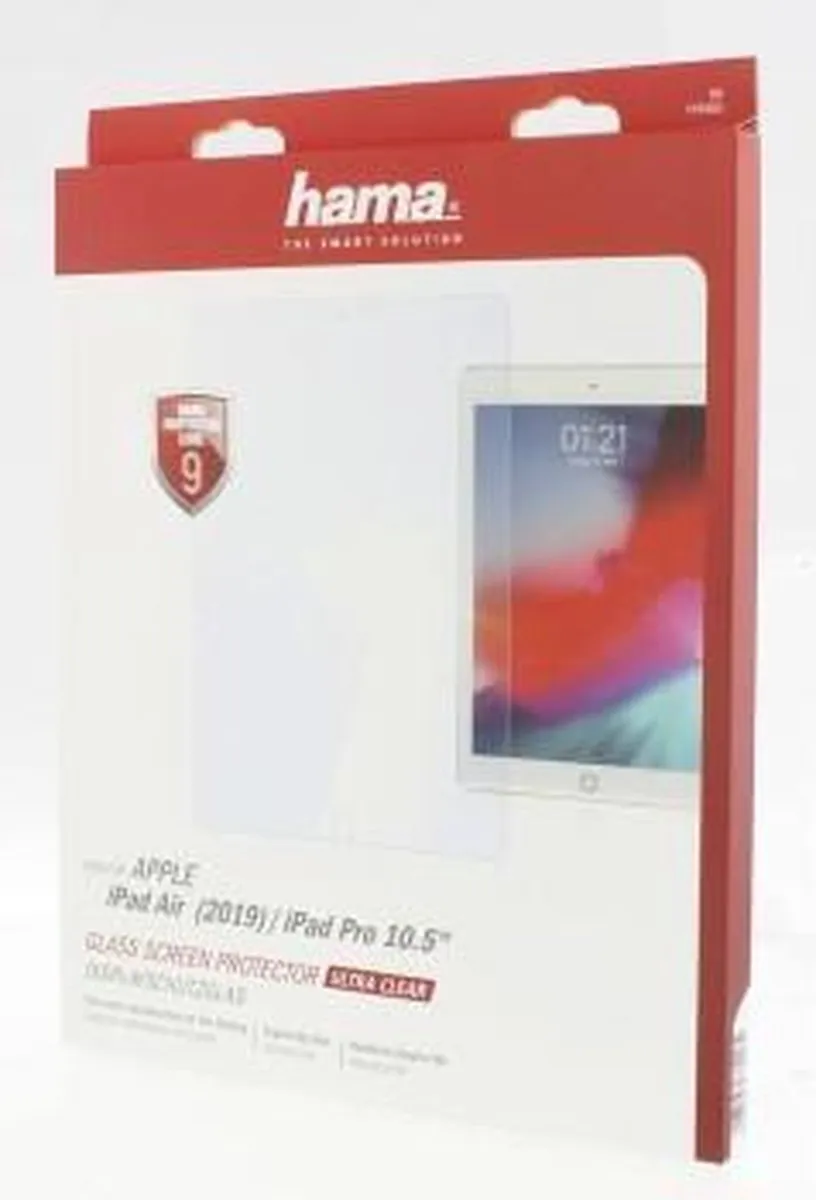 Hama Displaybeschermglas iPad Pro 10.5 Premium - Kleurenmix