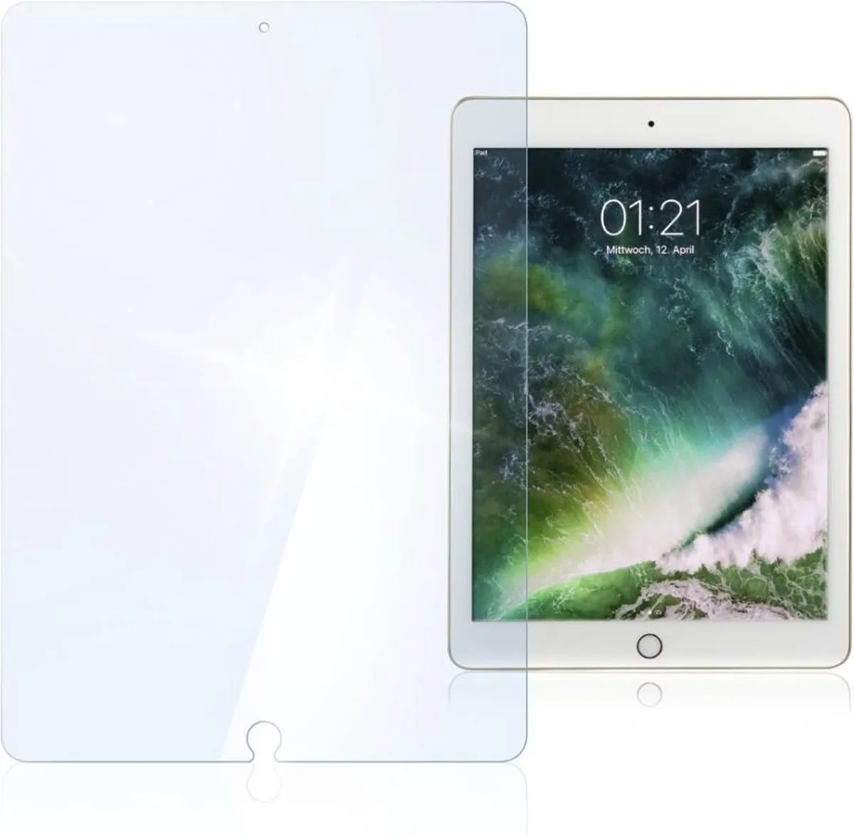 Hama Displaybeschermglas iPad Pro 10.5 Premium - Kleurenmix - afbeelding 6 van 6