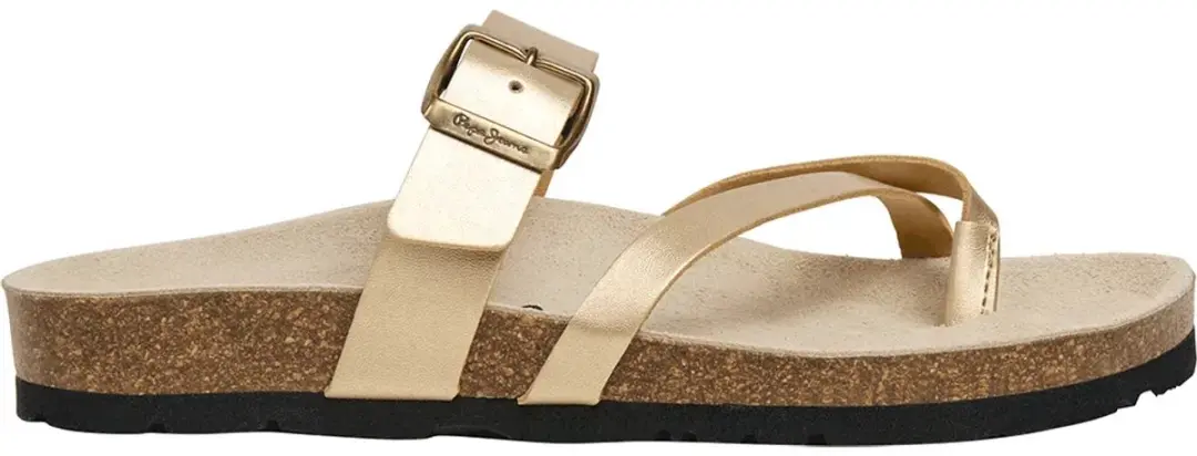 Pepe Jeans Oban Cool Sandalen Goud EU 36 Vrouw