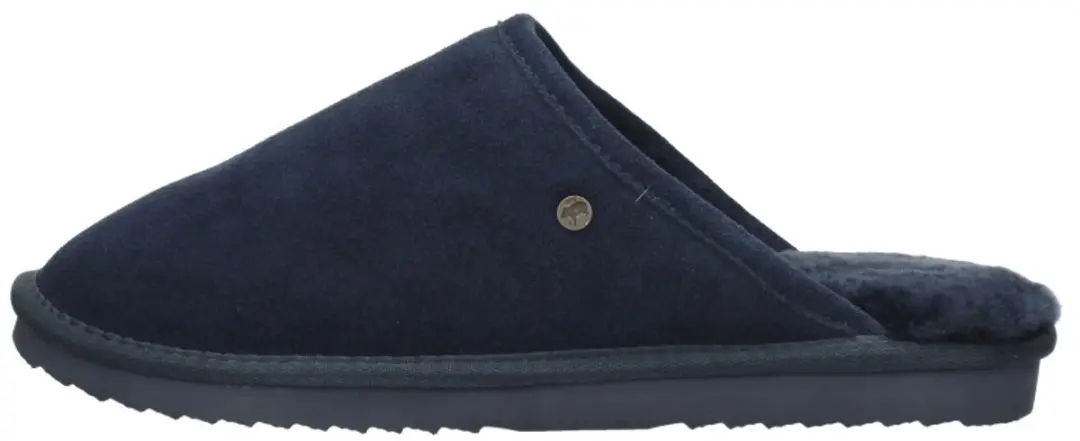 Warmbat Classic Unisex Suede Unisex Sloffen - Donker Marineblauw - afbeelding 2 van 6