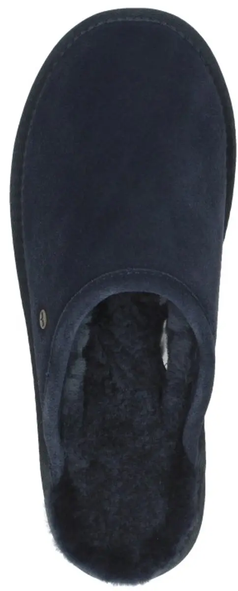 Warmbat Classic Unisex Suede Unisex Sloffen - Donker Marineblauw - afbeelding 4 van 6