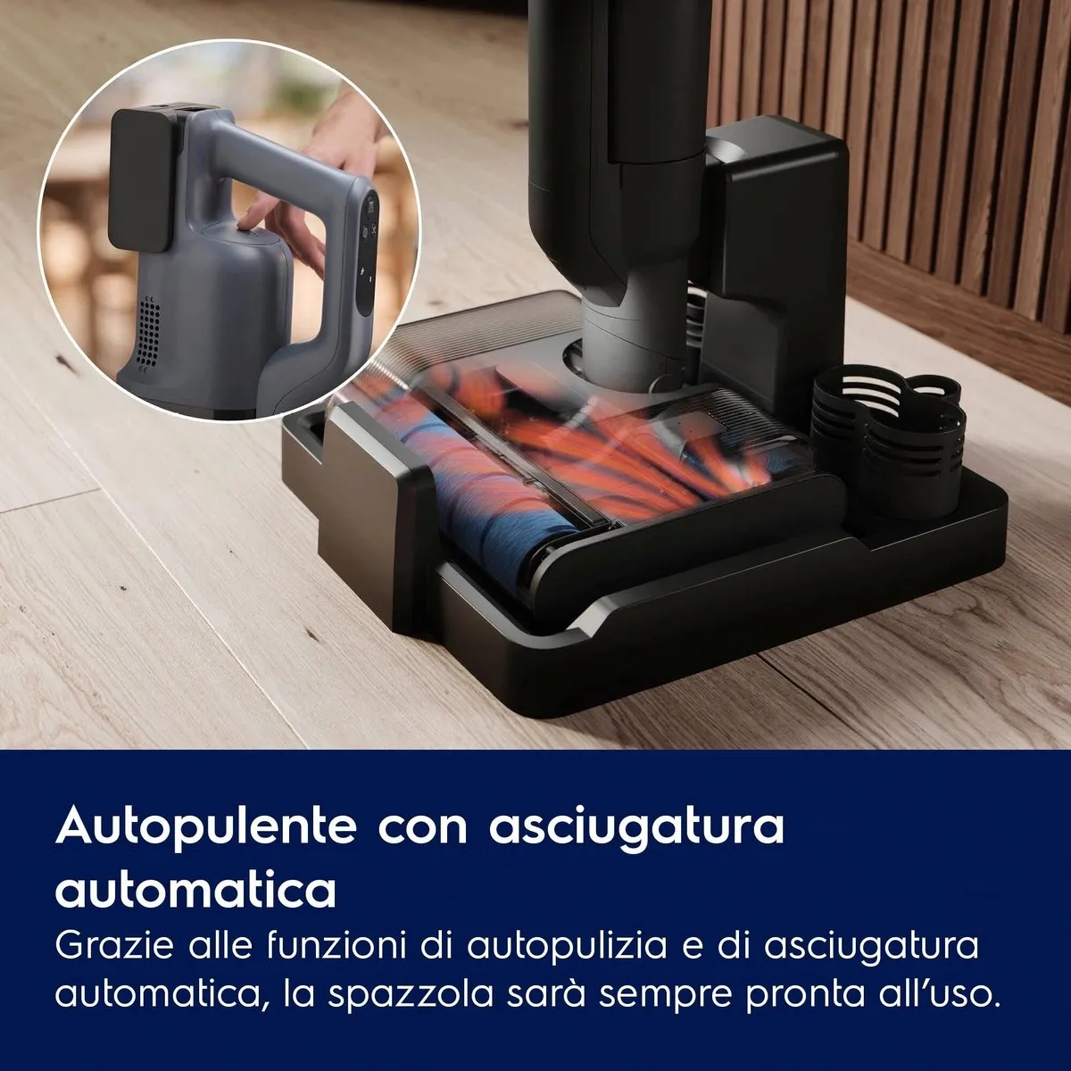 Electrolux EW82U2DB 3-in-1 Stofzuiger - Blauw - 0,65L