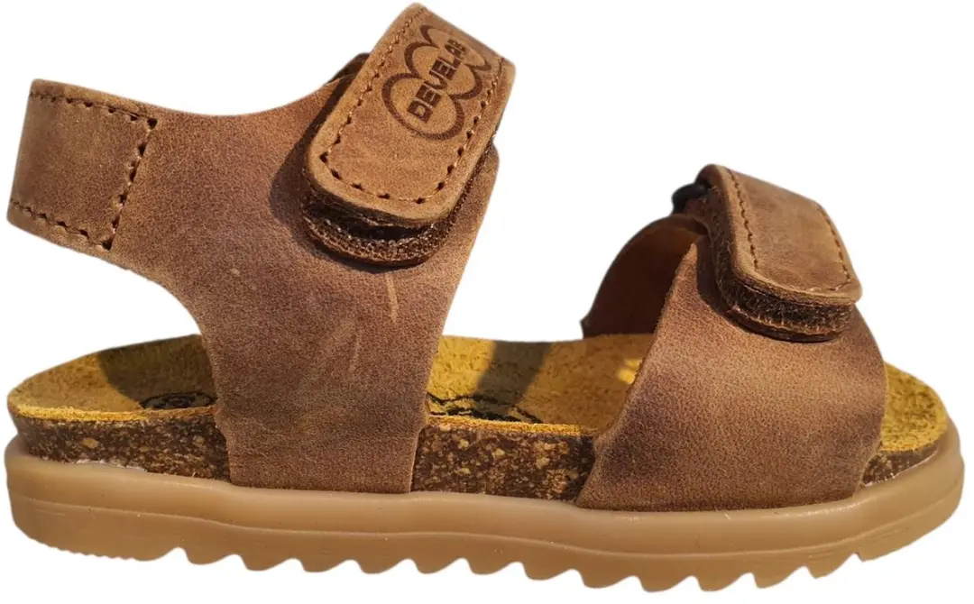 Develab 48503 Sandalen 26 - Cognac - afbeelding 4 van 5