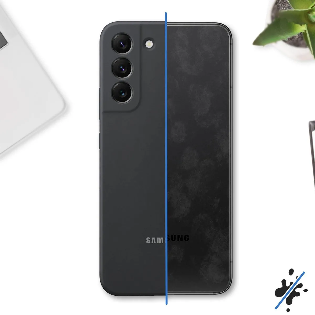Samsung Siliconen Hoesje EF-PS906TBEGWW - Zwart
