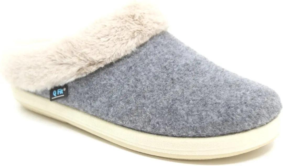 Q Fit Pantoffel Dames 3557.4 Grijs Maat 38