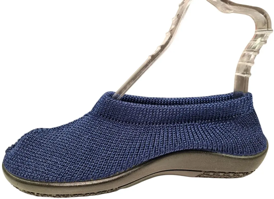 Q Fit Julia Donker Blauwe Dames Pantoffels - Blauw - 40 - afbeelding 4 van 4