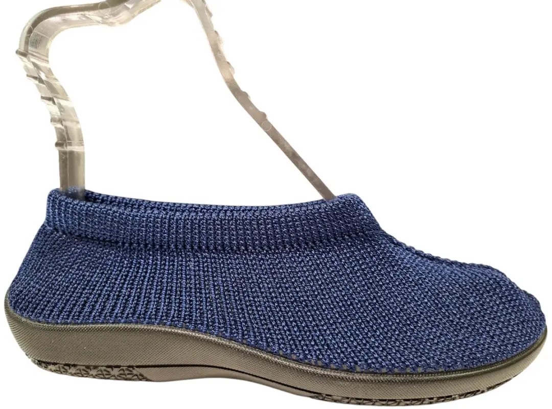 Q Fit Julia Donker Blauwe Dames Pantoffels