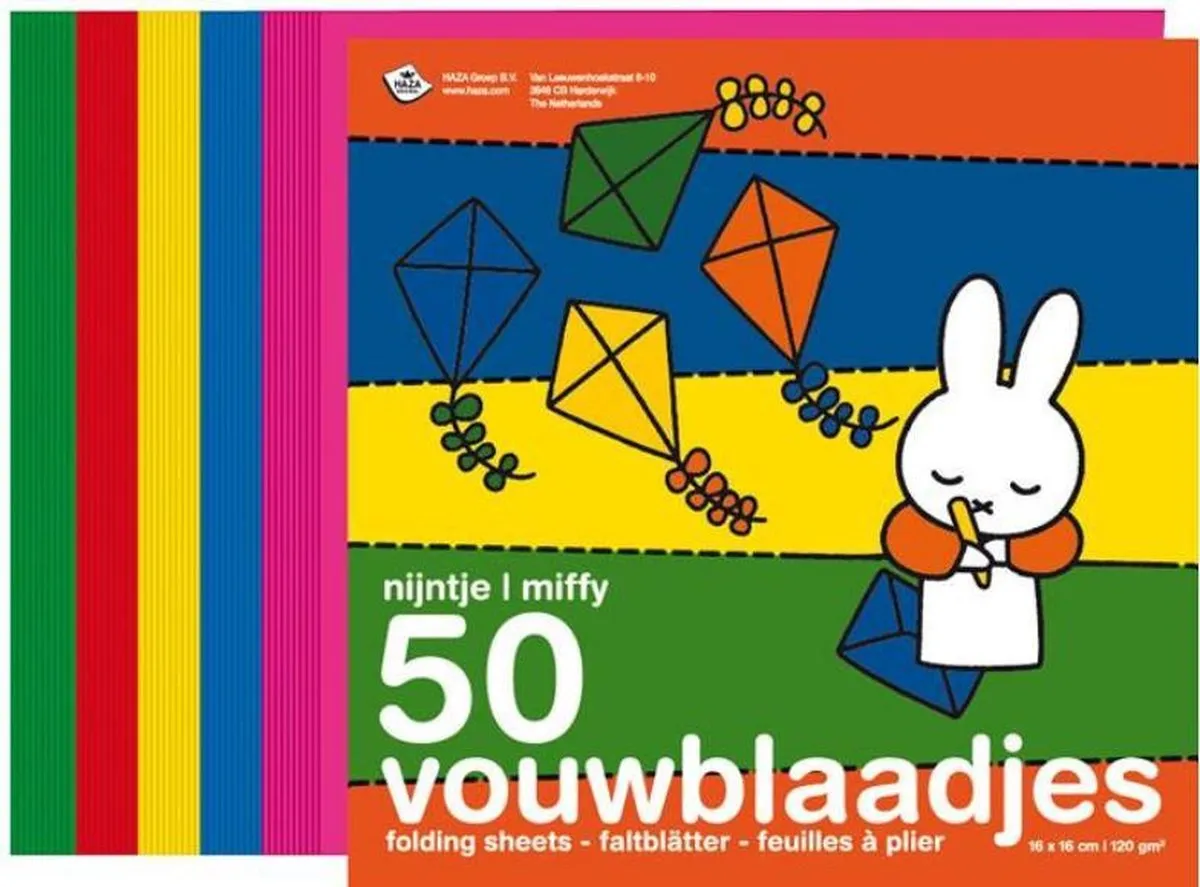 Nijntje Vouwblaadjes