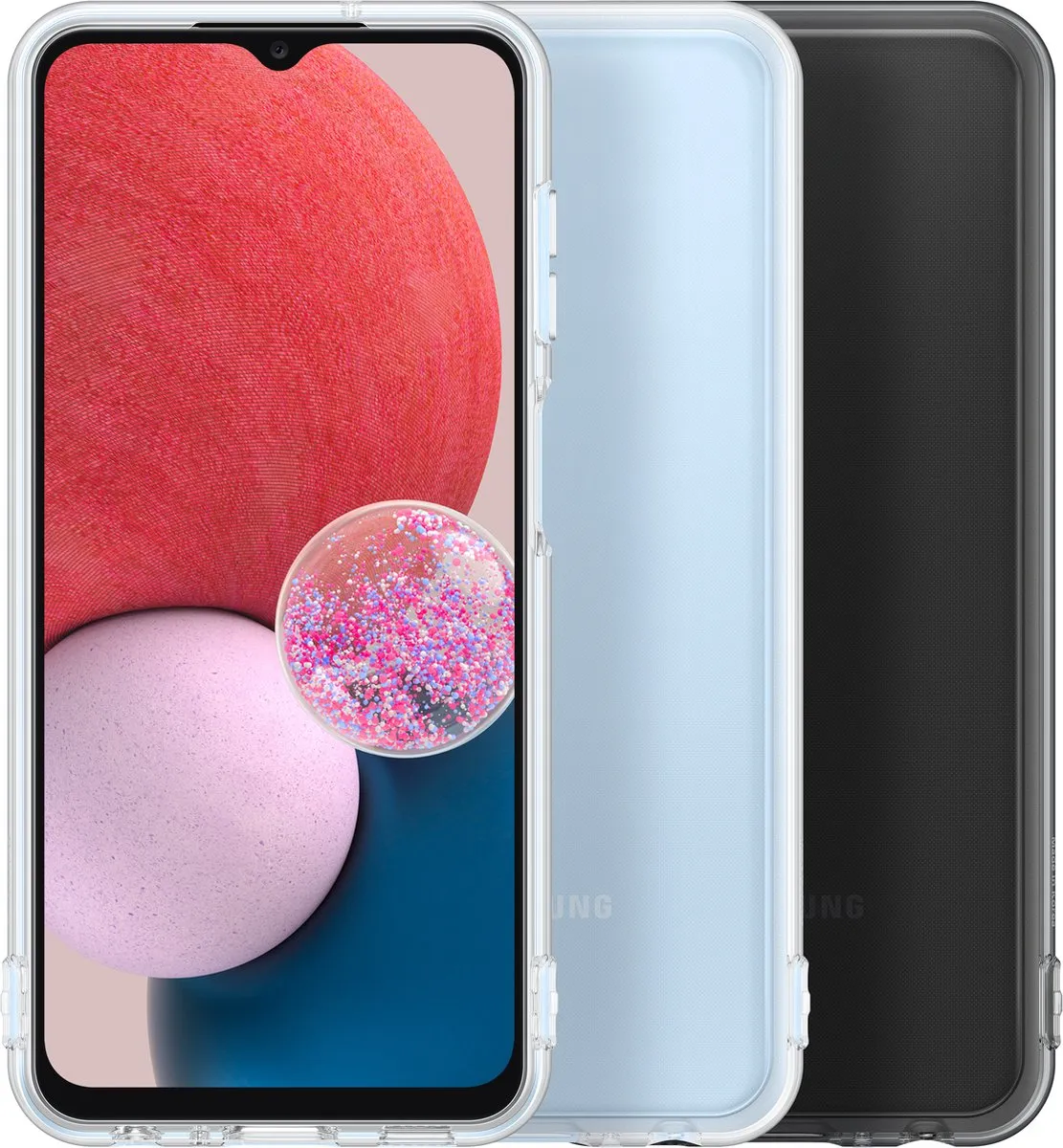 Samsung Galaxy A13 Soft Clear Hoesje - EF-QA135TTEGWW - Transparant
