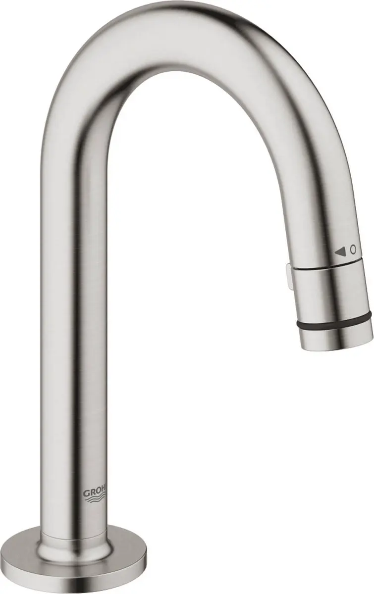 GROHE Universal toiletkraan Supersteel C-uitloop