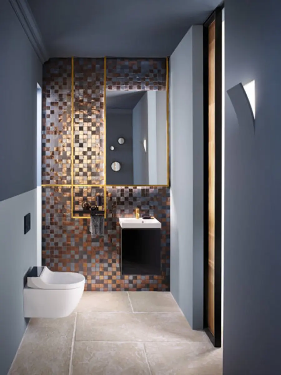 Geberit Acanto fontein 40cm rechts wit - afbeelding 5 van 6