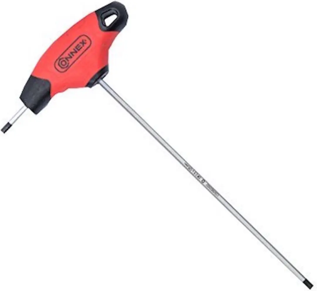 Inbus- Zeskantschroevendraaier met T-greep 6 mm
