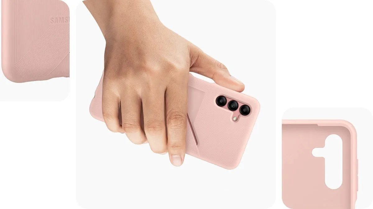 Samsung Galaxy A04s Card Slot Cover - 1 Stuks - Bruin