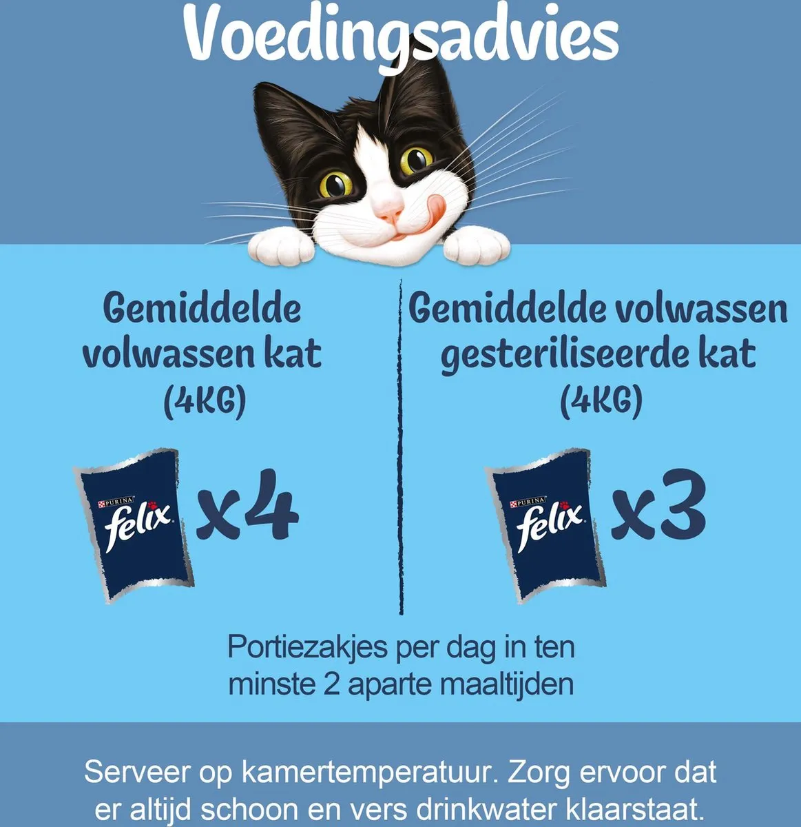 Felix Original Gelei Kattenvoer Vis Selectie 48x85g