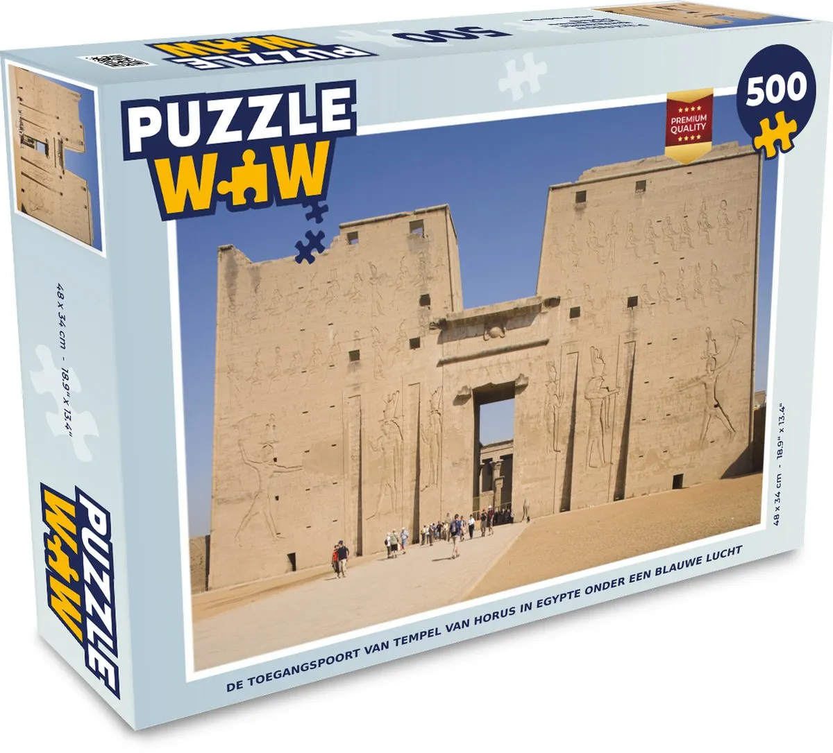PuzzleWow Legpuzzel De Toegangspoort van Tempels van Horus