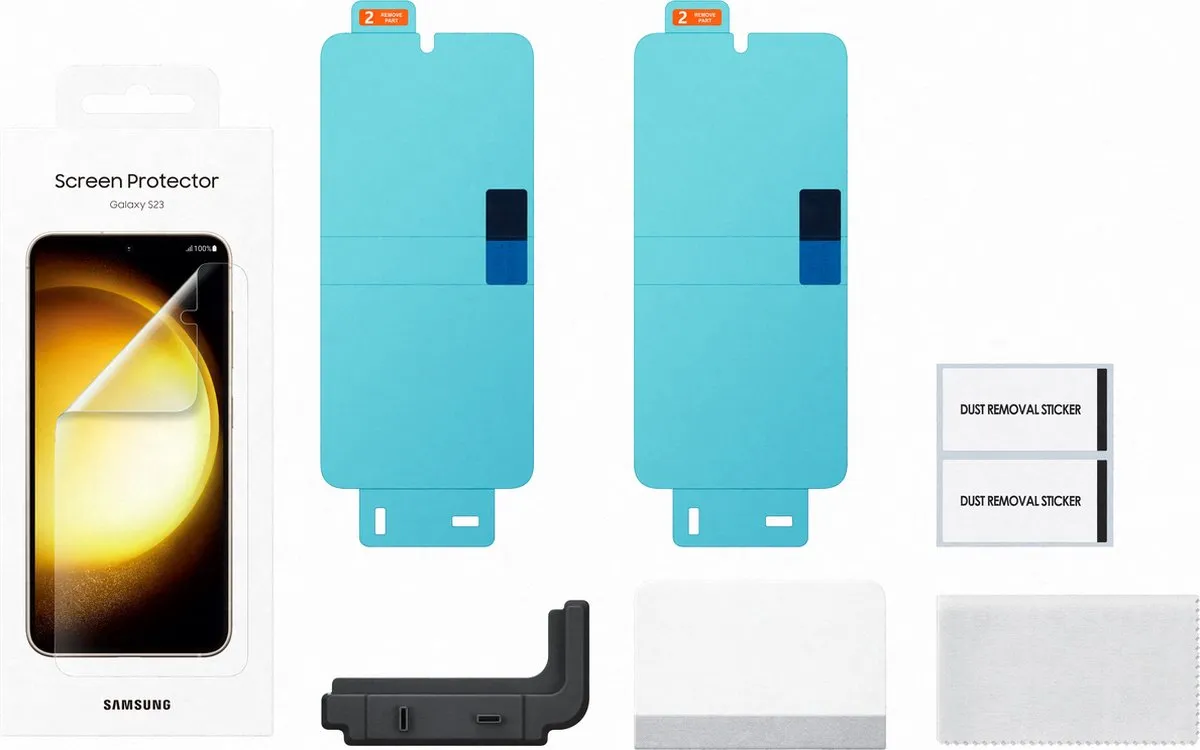 Samsung Screen Protector Galaxy S23 - 2 Stuks