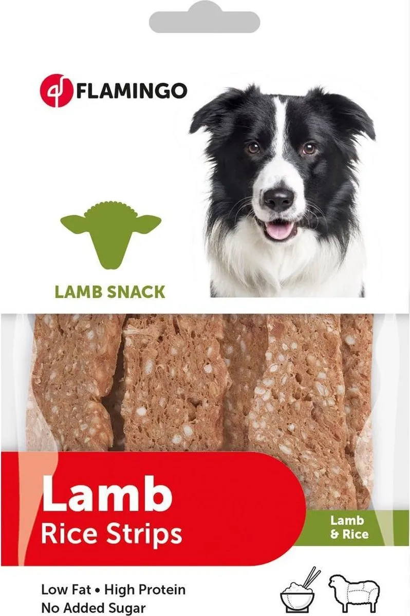 Flamingo Hondensnack Lamb 'n Rice 85g