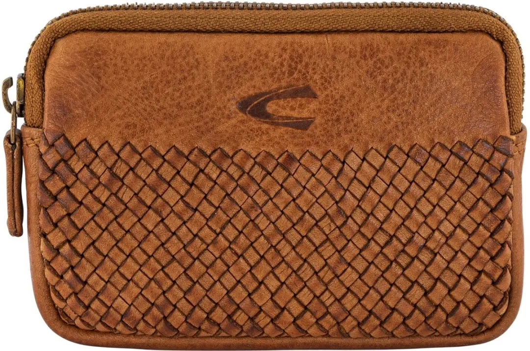camel active WAVE Key case met authentieke gevlochten structuur