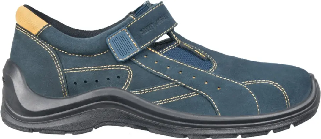 Safety Jogger Sonora Open Veiligheidsschoen S1P Suède Donkerblauw SlipvastSRC - Maat 40 - afbeelding 2 van 2