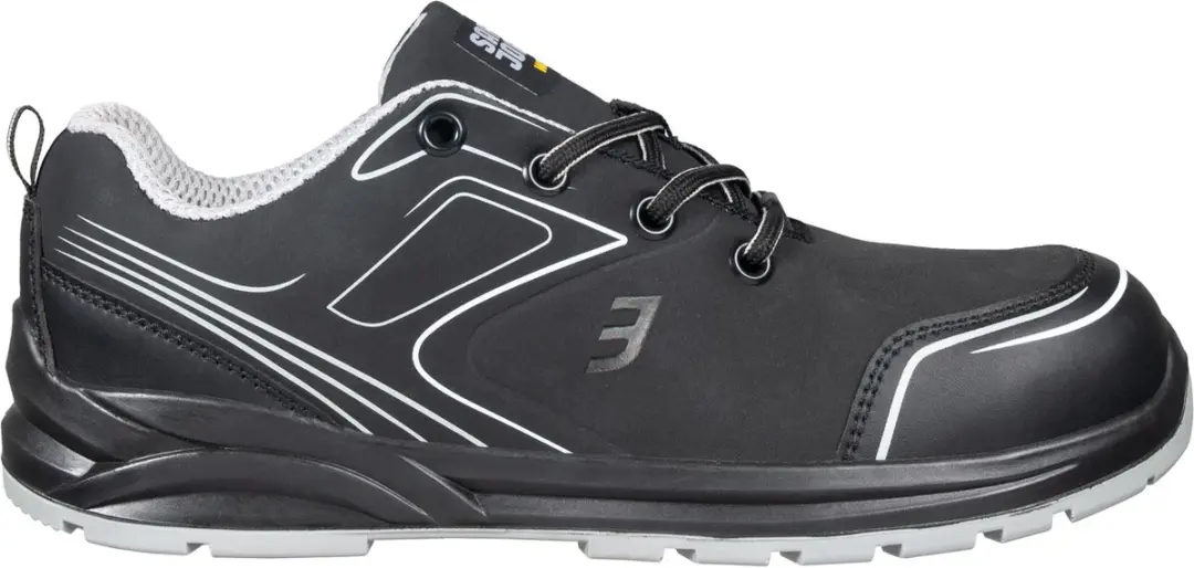 Safety Jogger Cador S3 LAGE Veiligheidsschoen SlipvastSRC-ESD-Waterproof Zwart - Maat 43 - afbeelding 4 van 5