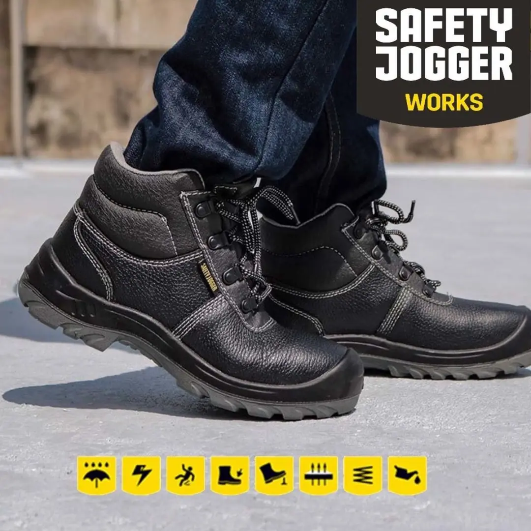 Safety Jogger Bestboy S3 Zwart Werkschoenen - Maat 41 - afbeelding 6 van 6