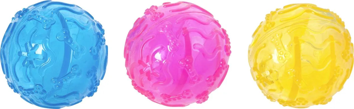 Flamingo Trainingsbal Hondenspeelgoed 8cm Roze