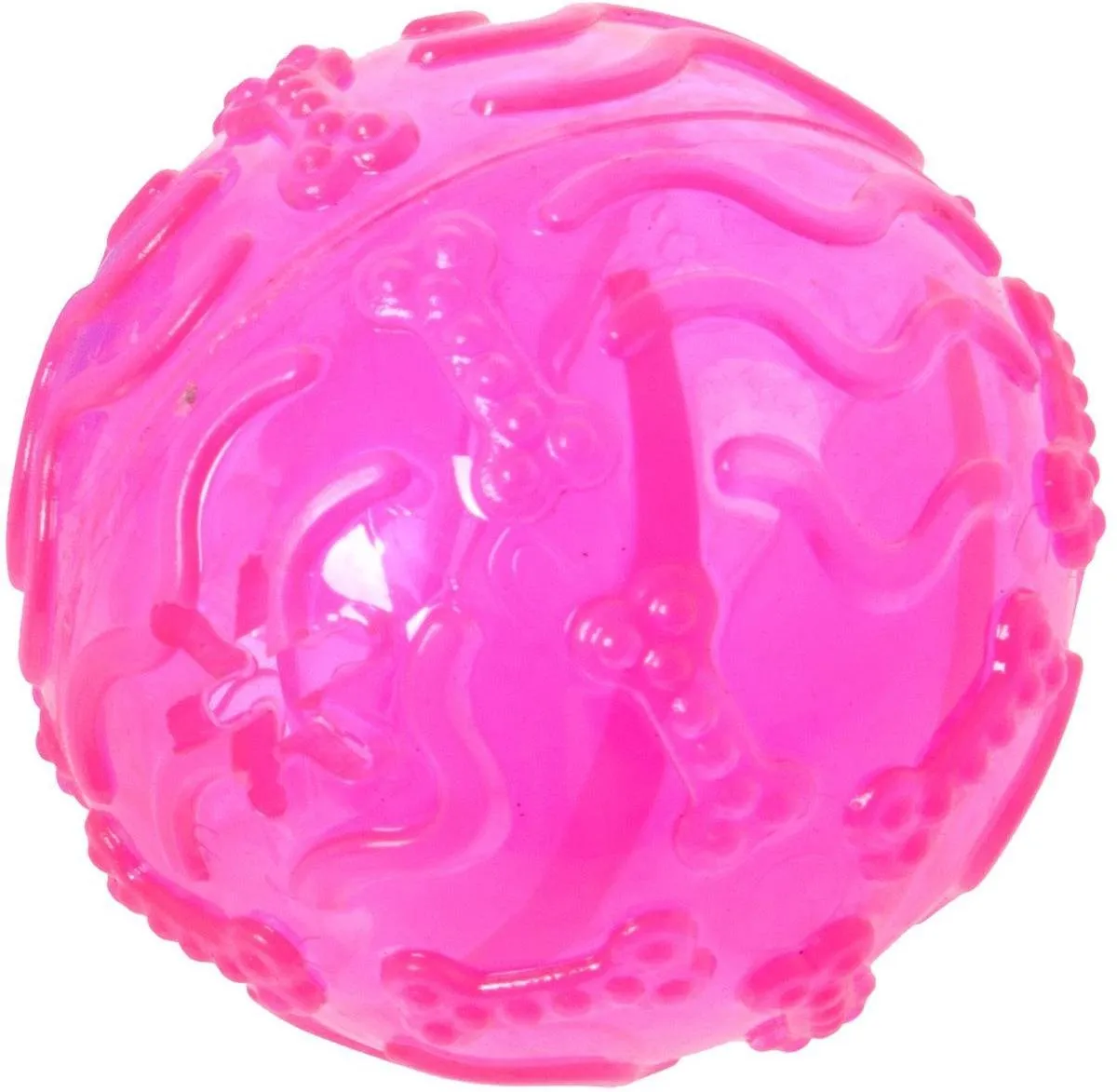 Flamingo Trainingsbal Hondenspeelgoed 8cm Roze