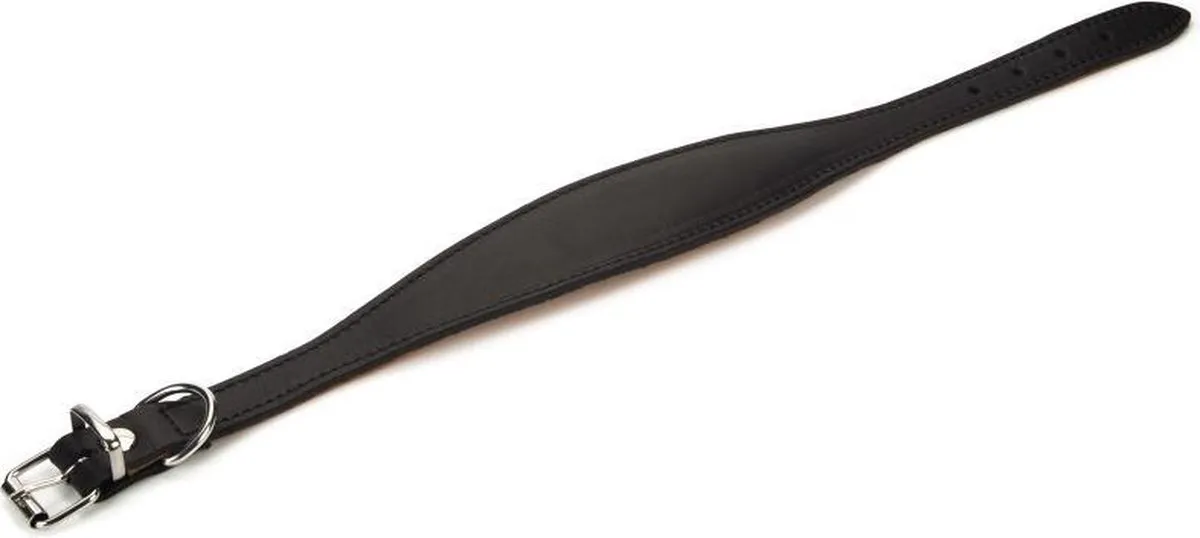 Beeztees Rondo Windhond Hondenhalsband - 34,5-40 cm x 50 mm - Zwart