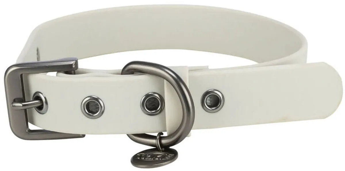 Trixie Halsband CityStyle PVC Lichtgrijs 25-32cm - afbeelding 5 van 5