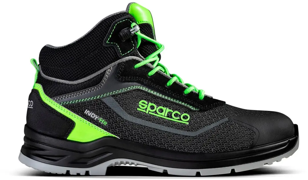 Sparco Werkschoenen S3S - Indy-HE Ranger - Zwart/Groen — black — 43 - afbeelding 5 van 6