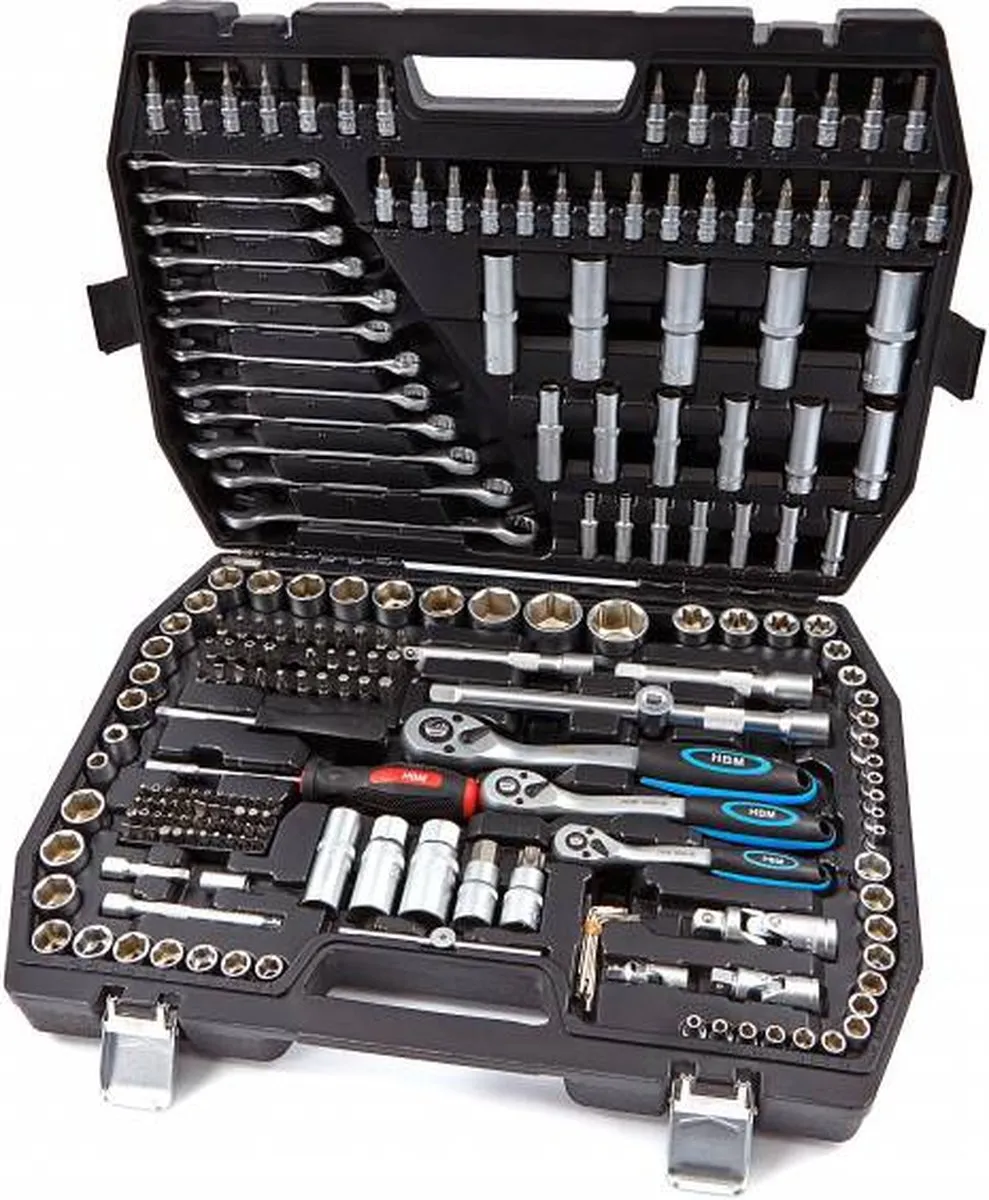 HBM 216 Delige Professionele Doppenset INCH Maten