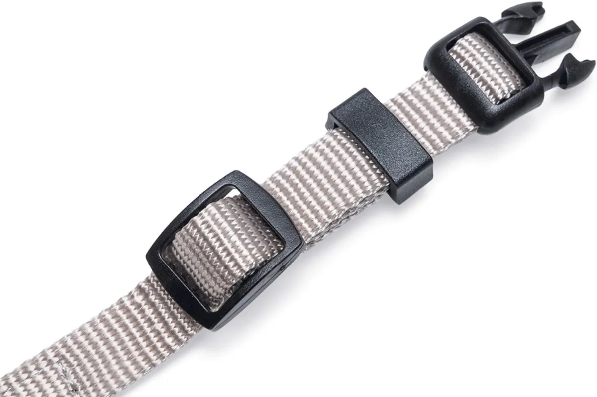 Beeztees Parinca Premium Y-Tuig - Nylon - Lichtgrijs - 37-40cm