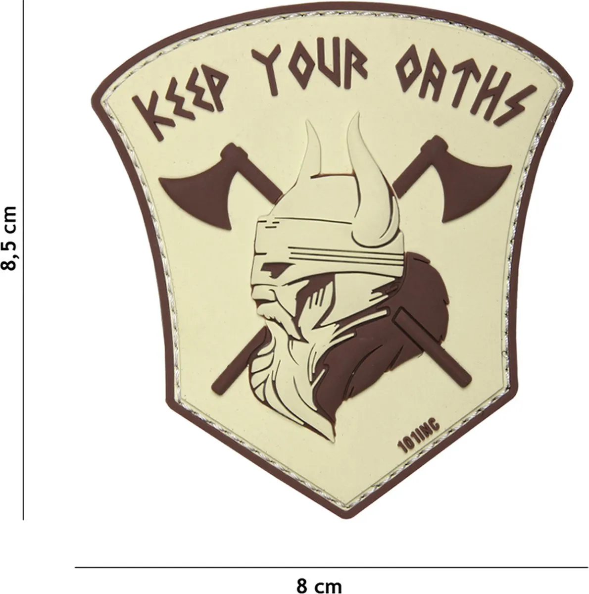 101 inc Embleem 3D PVC Keep Your Oaths