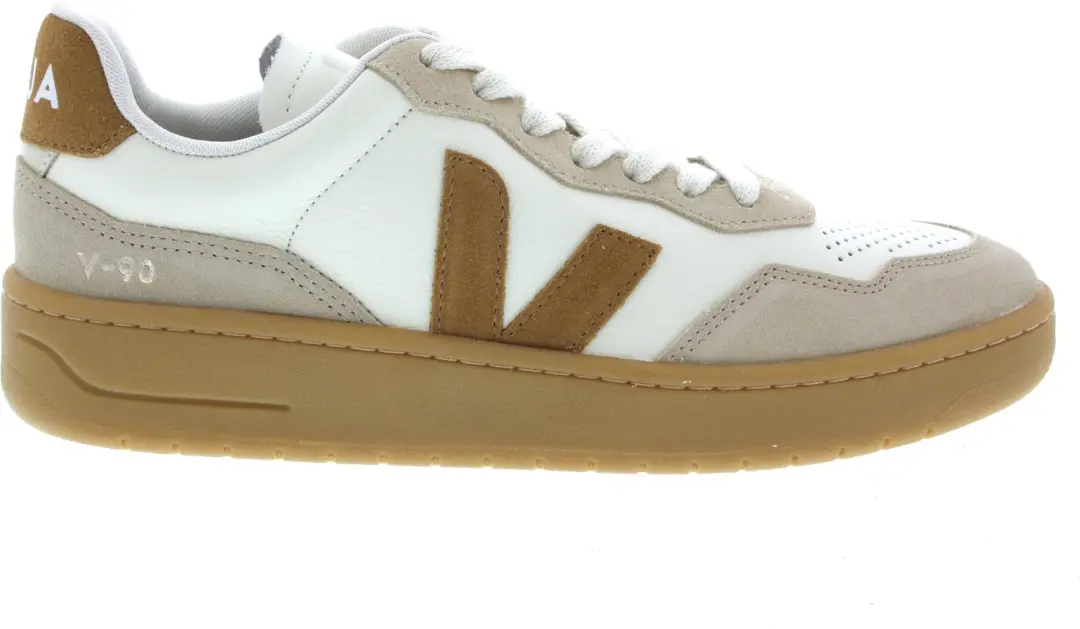 Heren Sneakers Veja Veja V-90 Almond Natural Off White
