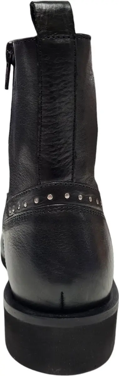 Iqonic Bloc Black Dames Veterboots - Zwart - 37 - afbeelding 3 van 4